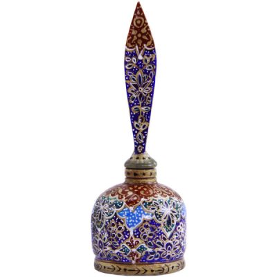 Persian Eyeliner Holder Made with Camel Bone Kohl Holder or Surma Dani Navy Blue