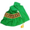 Balochi Embroidered Shawl for Women Green