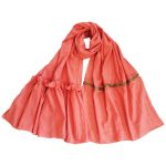Balochi Embroidered Shawl for Women Pink