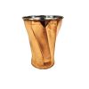 Persian Copper Cup - Handcrafted with Handle for Cold Drinks - Hammered Ayne