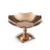 Copper Serving Bowl Suitable for Fruits and Sweets Hammered Hamidi