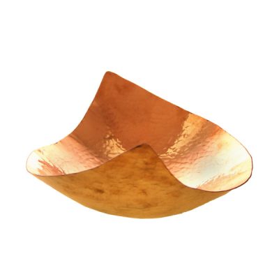Copper Dessert Serving Bowl Traditionally Hammered Hami