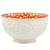 Copper Serving Bowl Suitable for Fruits Modern White Style