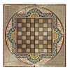 Persian Marquetry Chess Board Game Model Brown Design
