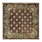 Persian Marquetry Chess Board Game Model Dorna