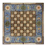 Persian Wooden Marquetry Chess Board Model Dorsa