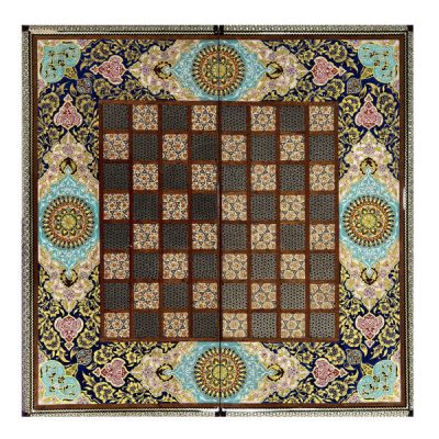 Persian Khatamkari Chess Board Model Pardaz