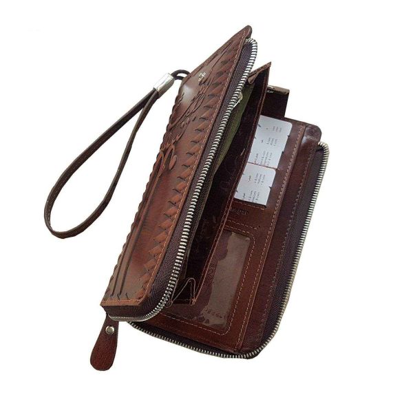 Persian Men's & Women's Leather Wallet Model Charmine