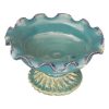 Handmade Decorative Blue Pottery Bowl Model Kongereh