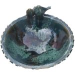 Handmade Decorative Navy Blue Pottery Bowl
