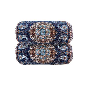 Persian Traditional Termeh Pillows Backrest Blue Color