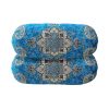 Traditional Persian Cylindrical Bolster Pillow with Elegant Termeh Fabric Afshan