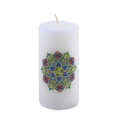 Persian White Candle – Model Sonati (2x)