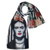 Print Shawl for Women Artistic and Lightweight Frida