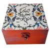 Wooden Box for Gift Giving with Persian Inspired Pattern