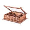 Wooden Tea Bag Organizer Box with Chests Diba