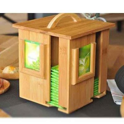 Zhav Tea Bag Organizer with Slot Dividers