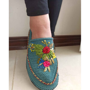 Giveh Shoes – Persian Handcrafted Breathable Footwear Flower Model