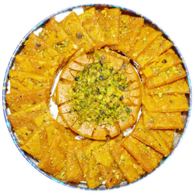 Sohan – Traditional Persian Pistachio, Saffron & Rosewater Brittle Toffee