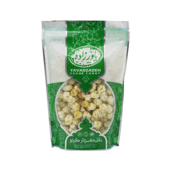 Persian Noghl - Sugar-Coated Walnut Candy with Sour Orange Blossom Petals (3x)