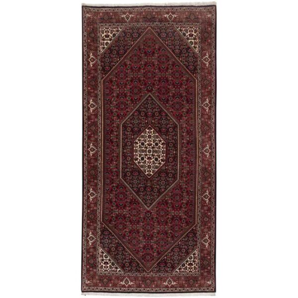 2 Meter Hand-Knotted Tribal Persian Runner Carpet Model Hoor