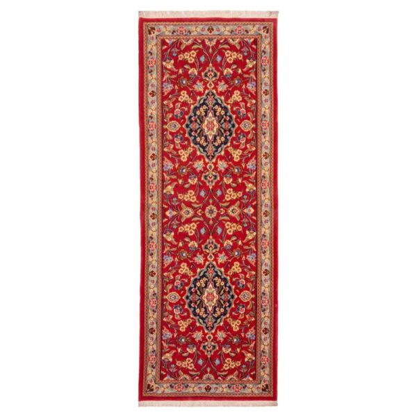 2 Meter Qom Hand-Knotted Persian Runner Carpet Model Nafas