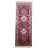 Hand-Knotted Tribal Persian Runner Carpet Model Ghashghaei