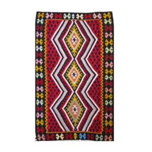 Ardebil Suzani Handwoven Wool Kilim Rug Model Aran