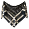 Black Arabic Scarf for Women - Model Atlas