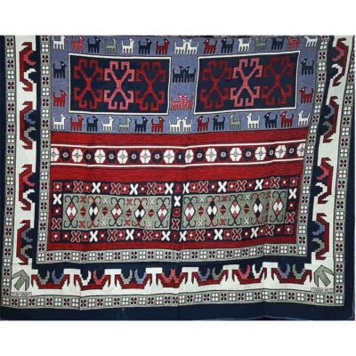 Large Boho Persian Style Indoor Floor Mat Ashayer
