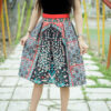 Black Persian Women Skirt Model Kashan