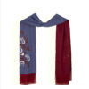 Persian Print Shawl for Women Artistic and Lightweight Calligraphy Aseman