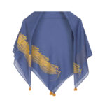 Persian Artistic Print Scarf for Women - Luxe and Vibrant Eshgh Design