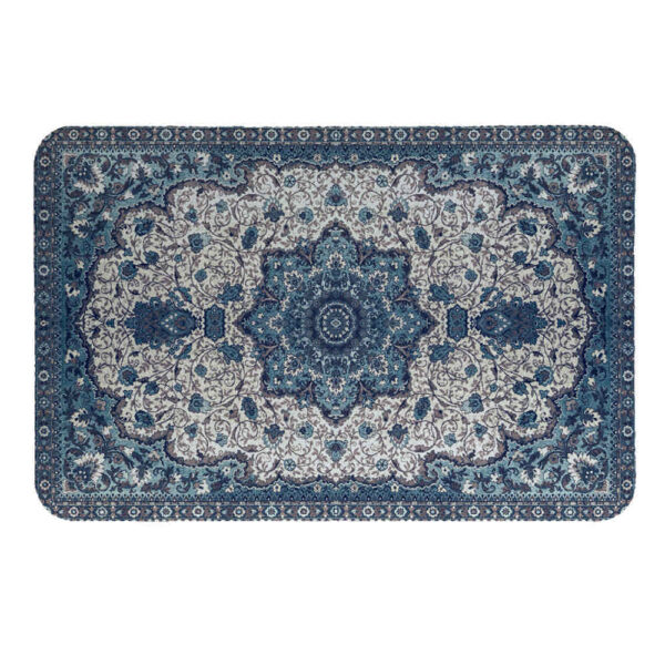 Indoor Doormat for Home Decor – Non-Slip Persian-Inspired Printed Shabnam