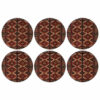 Brown Fabric Placemats Under the Plate – Model Sayeh