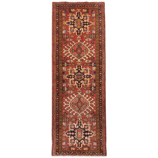 Hand-Knotted Tribal Persian Runner Carpet Model Azin