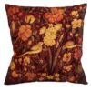 Ethnic Brown Velvet Cushion Cover - Bolbol Design (Set of 2)