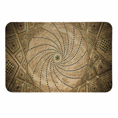 Indoor Doormat for Home Decor – Non-Slip Persian-Inspired Printed Mosque