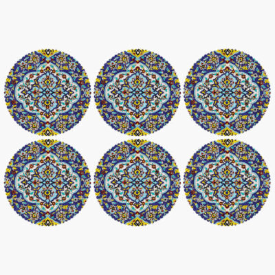 Fabric Placemats Under the Plate Set – Model Kaashi
