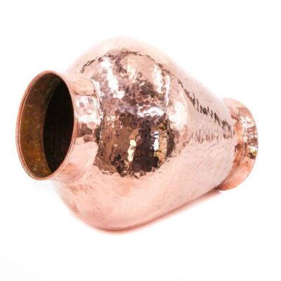 Handcrafted Decorative Persian Hammered Copper Vase Khomrei
