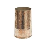 Handcrafted Decorative Persian Hammered Copper Vase Minimal