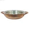 Persian Copper Sauté Pan - Handcrafted with Lid (Traditional Design)
