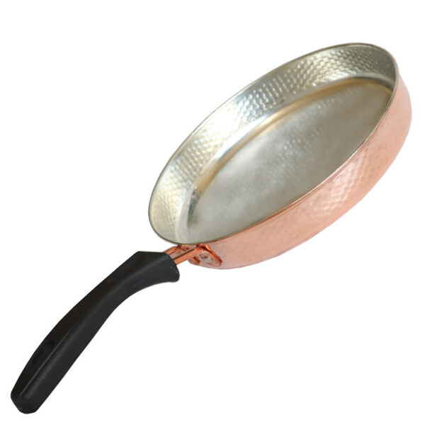 Handcrafted Persian Copper Frying Pan - Takht Design