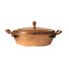 Persian Copper Sauté Pan - Handcrafted with Lid (Javid Model)