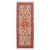 Qom Medallion Hand-Knotted Persian Runner Carpet Aseman