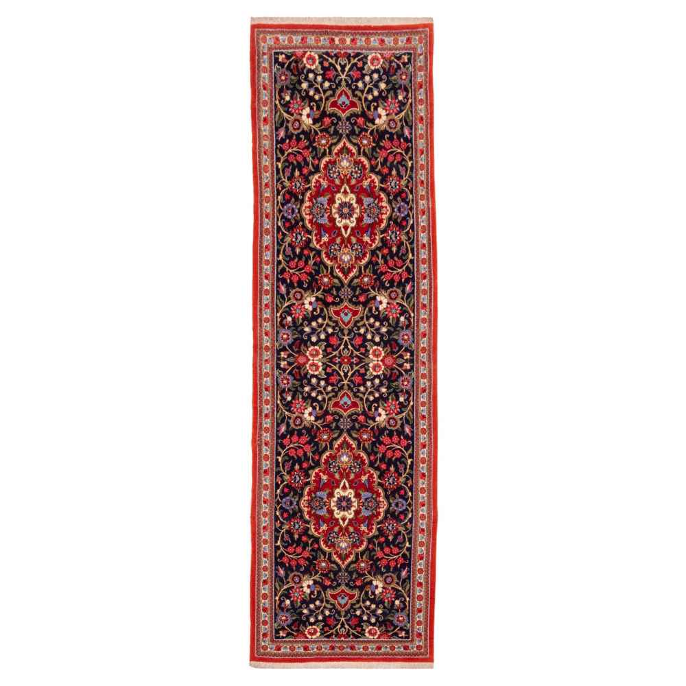 Qom Hand-Knotted Persian Runner Carpet Model Ava