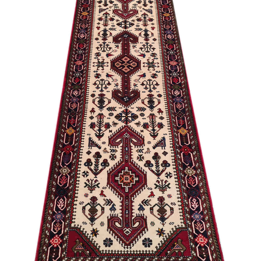 Iranian Hand Knotted Rug Runner Model Ilia ShopiPersia