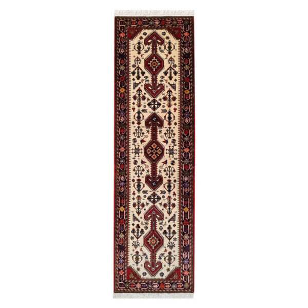 Hand-Knotted Tribal Persian Runner Carpet Model Ilia