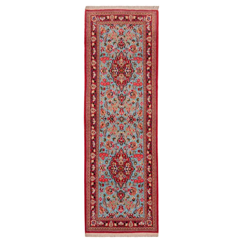 Qom Hand-Knotted Persian Runner Carpet Model Sahar