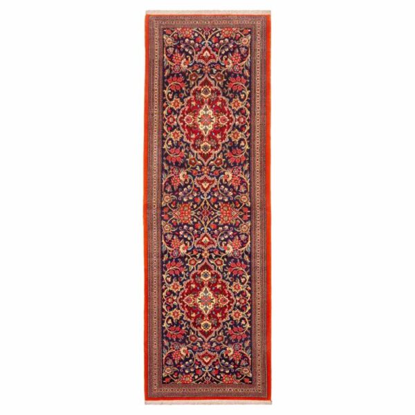 Qom Hand-Knotted Persian Runner Carpet Model Sahra